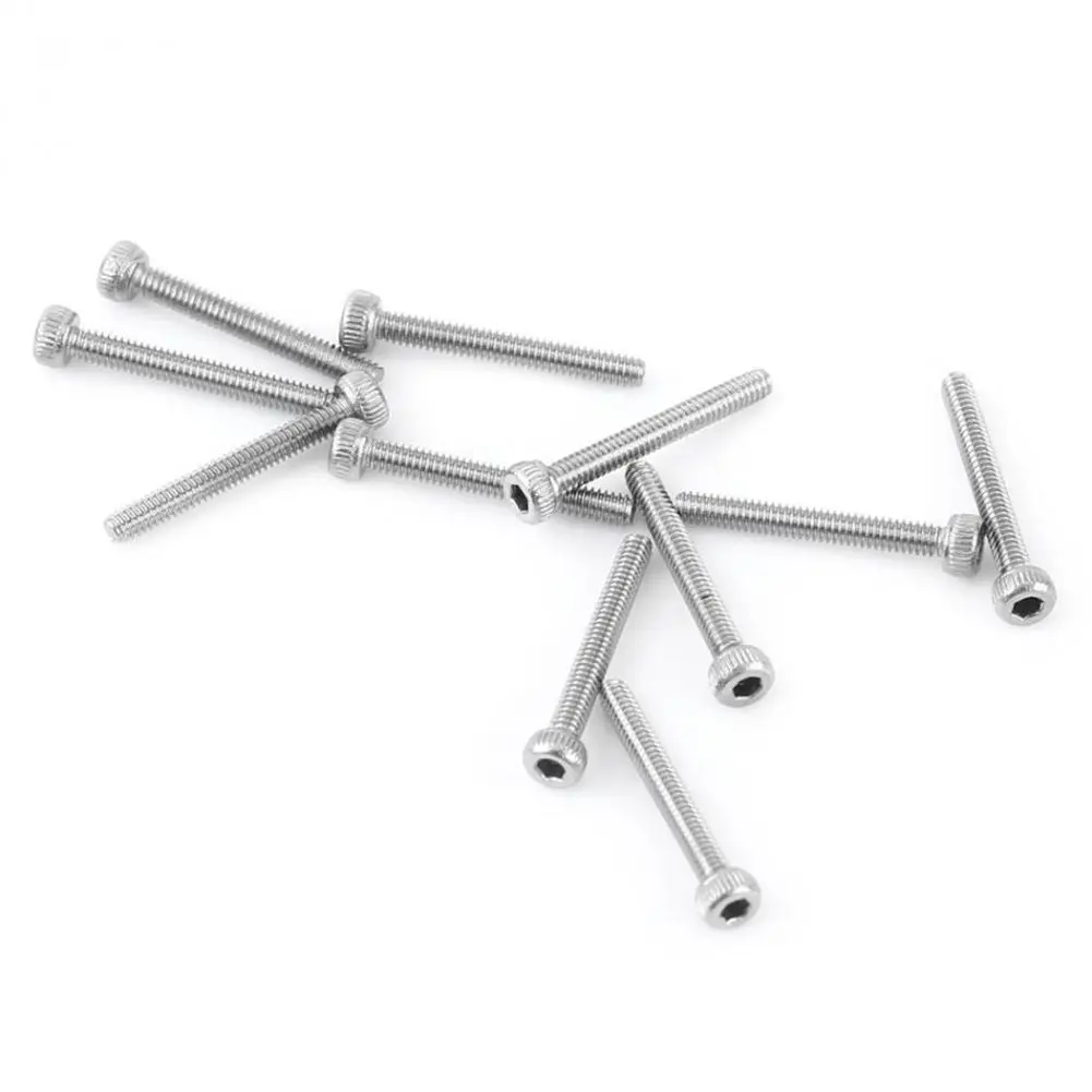 Набор винтов с шестигранной головкой M2 M3 M4 480 шт. из нержавеющей стали гайки