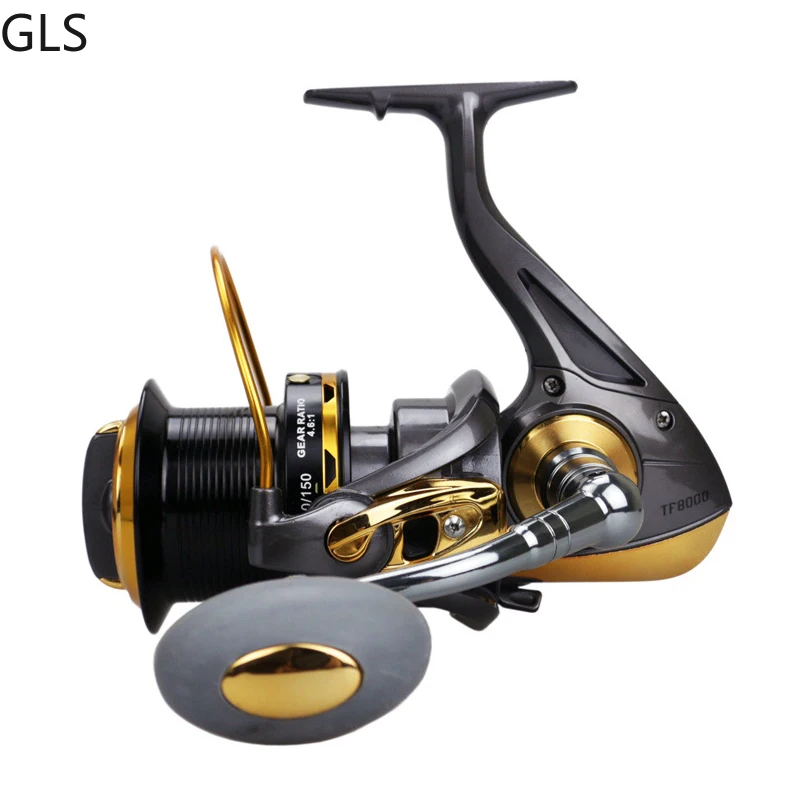 

New High Speed 12+1BB Distant Fishing Reel Freshwater/Saltwater Soft Grip Spinning Wheel Fishing Accessories
