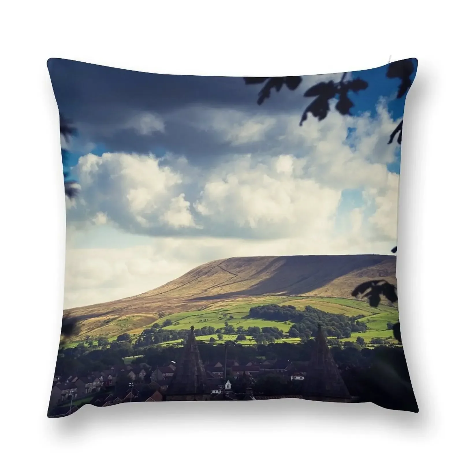 Чехол для подушки Pendle Hill Clitheroe Lancashire полиэстер