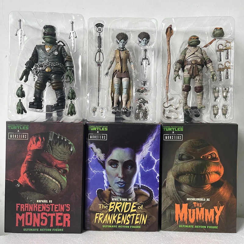 NECA Splinter как Ван Хельсинг Апрель ониль невеста френченштейна Рафаэль Монстр Кейси