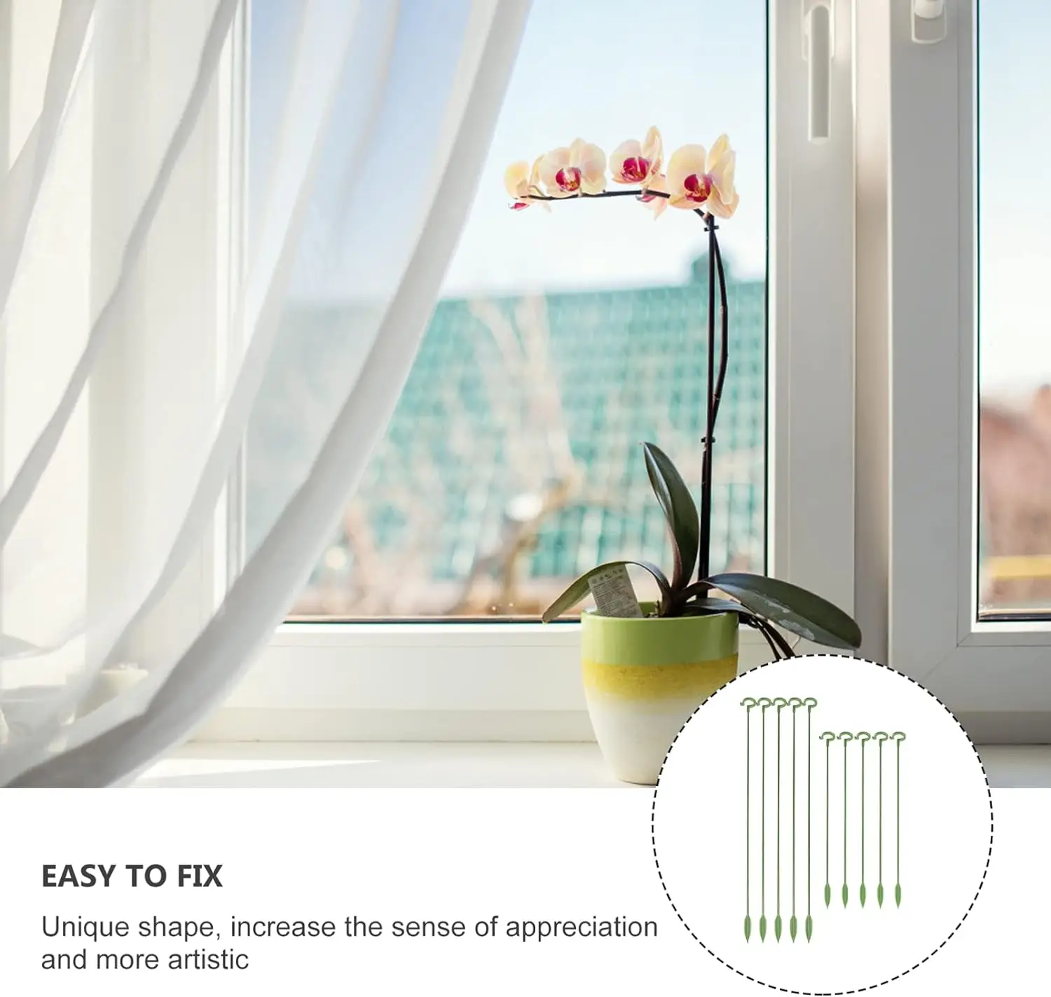 5/10 шт. многоразовый держатель для растений