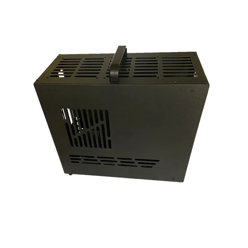 Фото Металлический компактный корпус D33 MATX ITX для ПК, совместимый с блоками питания ATX SFX 1U и видеокартами с прямым подключением, модель S5K88. №4