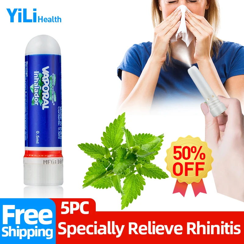 

Allergy Rhinitis Reliever Thailand Mint Cream Cure Sinusitis Nasal Congestion Nose Cold Cool Essential Oils Herbal Inhaler