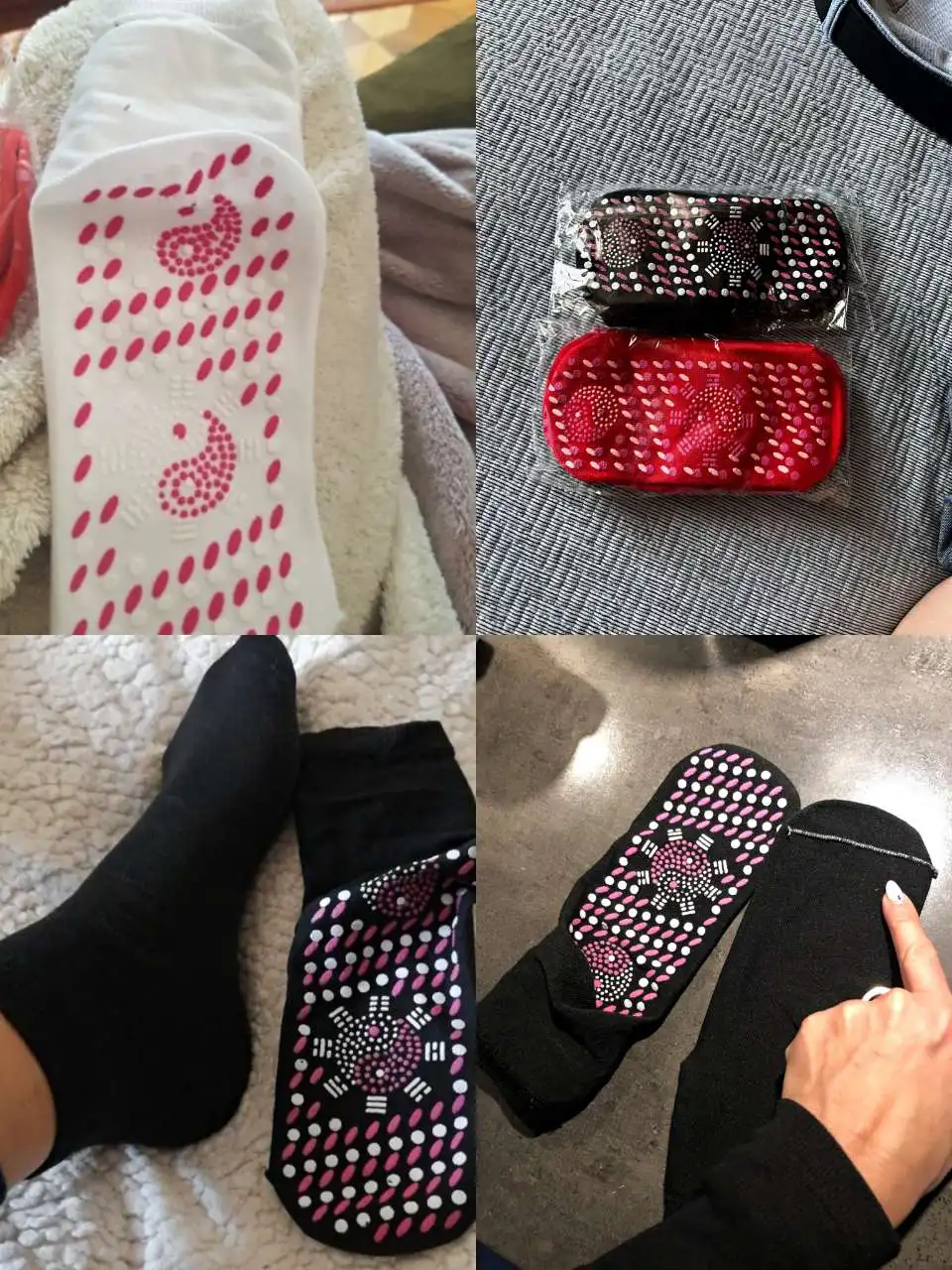 Winter Self-heating Health Care Socks Women Ski Sports Self Heated Massage Man Short Socks Free Shipping Items For Men