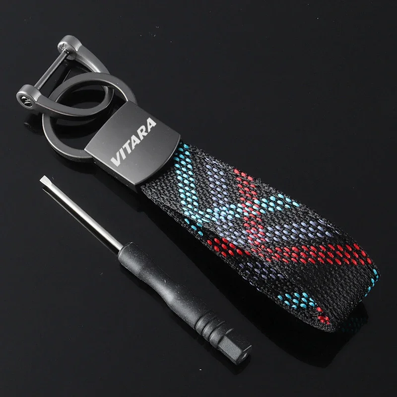 Автомобильный брелок из ткани Оксфорд для ключей Vitara Alto Swift Liana вагон седан SX4 Jimny