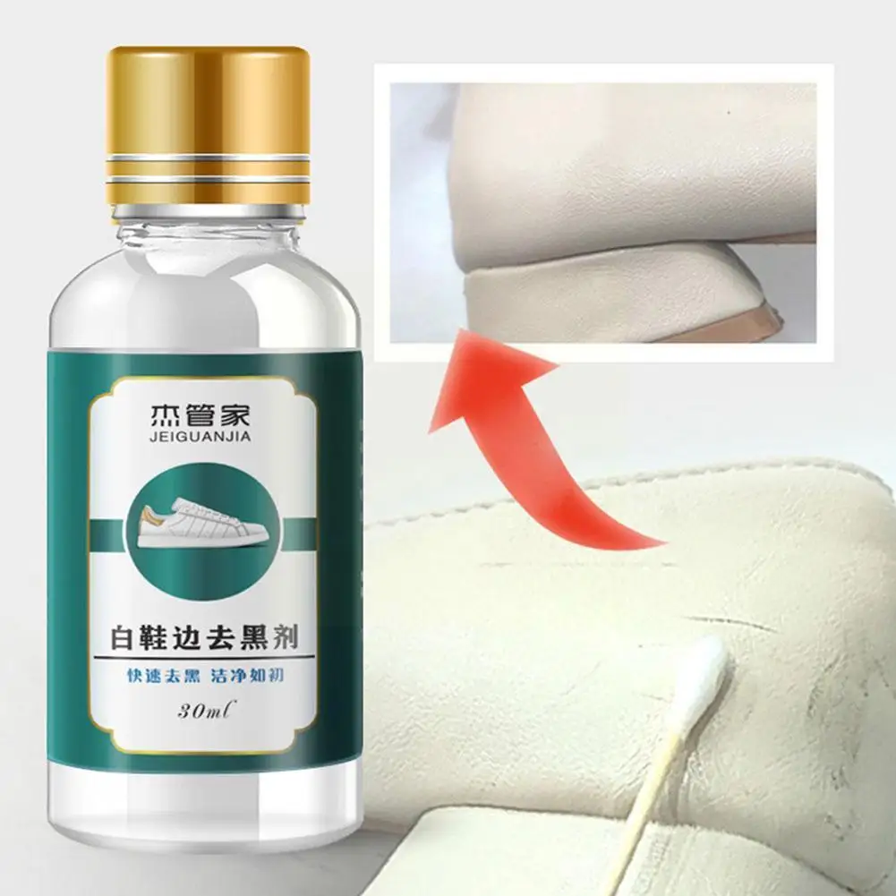 

30ml Liquid Cleaning White Shoes Suede Sheepskin Matte Care Care Fabric Shoes Cleaner Leather Cleaner Polish Care Sneakers X1t0