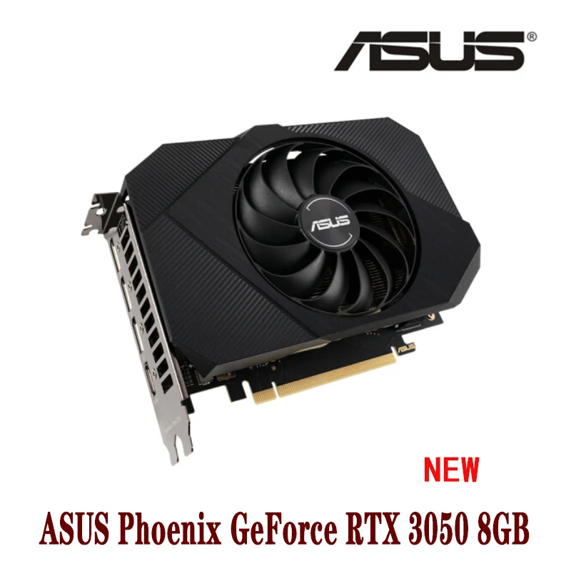 ASUS Phoenix GeForce RTX 3050 8 Гб поддержка процессора AMD Intel LHR для настольного компьютера