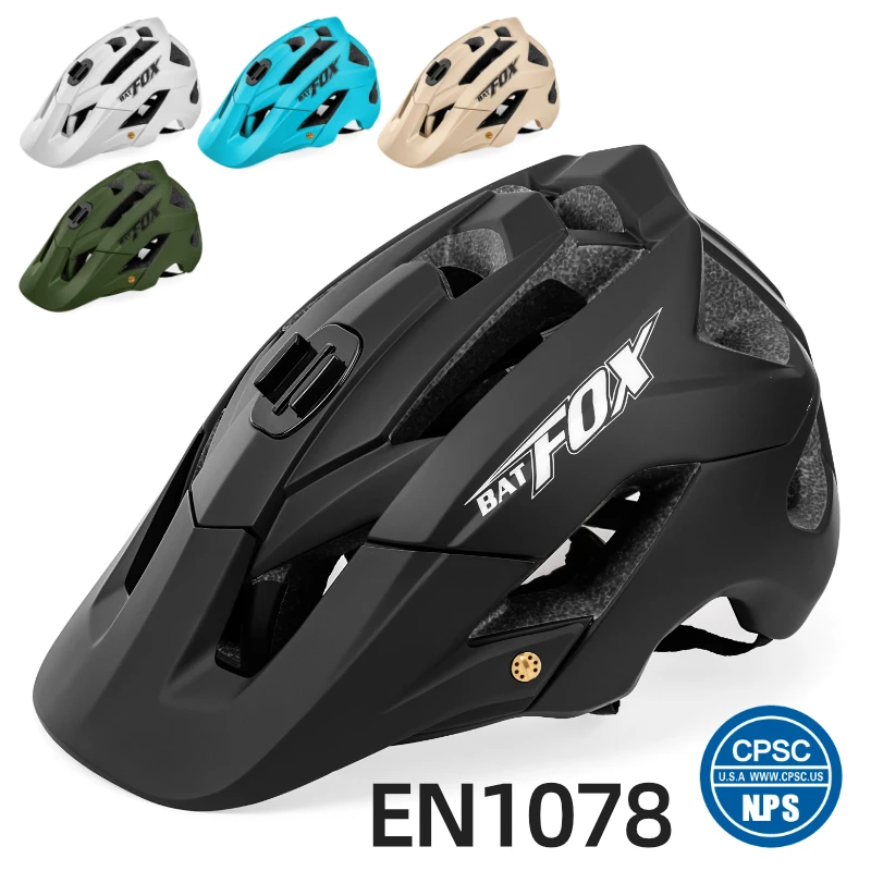 BATFOX велосипедный шлем mtb общий формованный горный дорожный сверхлегкий мужской и
