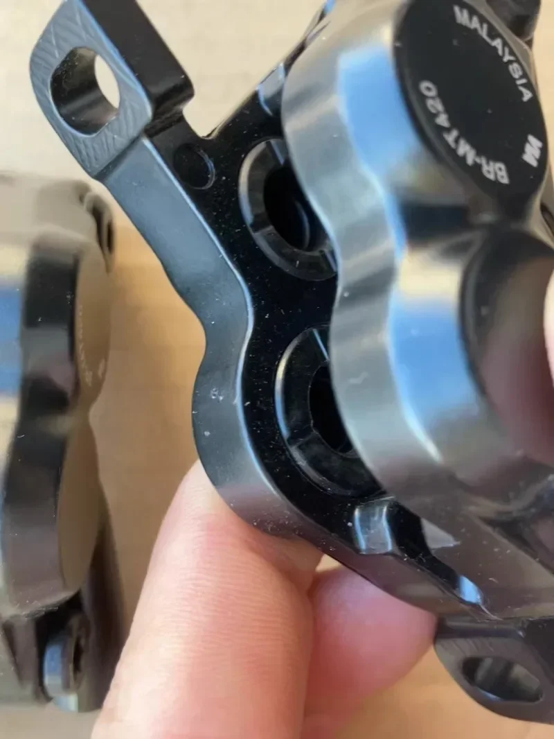 Гидравлический дисковый тормоз SHIMANO DEORE MT420 D03S D02S BR-MT420 тормозной суппорт с 4-мя