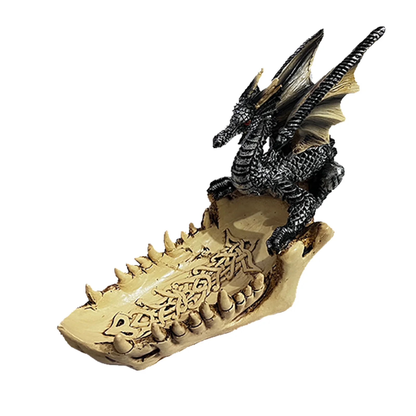 

Полимерный дракон для хранения, Декор, искусственная смола, сад, фотообои для аквариума, ландшафта, офиса, гостиной, стола, дома