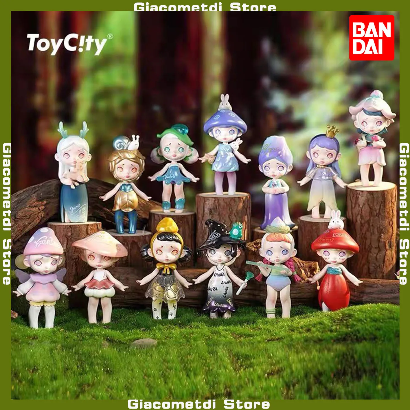 Toys Original Laura Forest Elf Series Model Confirm Style Cute Anime Figure Gift Surprise Box For Childrens Gift