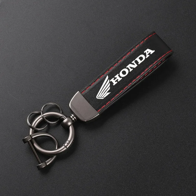 

Мотоциклетный кожаный брелок из углеродного волокна, пряжка в форме подковы, ювелирная пряжка для HONDA CBR Racing CBR600RR CBR1000RR CBR500 CBR40