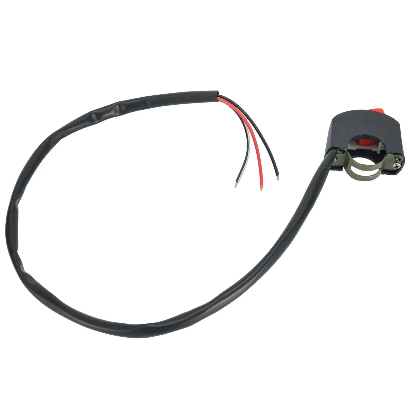 

Handlebar Switch ON/OFF Switch 2-25cm/ 7/8\" About 52cm/20.5\" DC12V/10A Plastic Motorcycle Brand New Easy Oparate