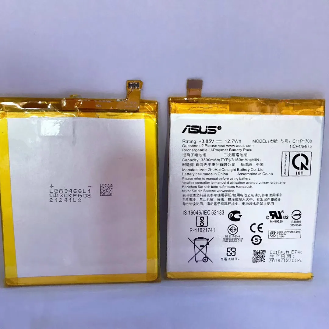 

Аккумулятор C11p1708 для ASUS 5Z Ze620kl Zs620kl Z01rd X00qd