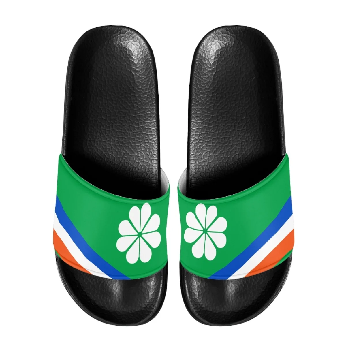 Женские летние шлепанцы Marshall Island Kwajalein износостойкие дышащие с принтом флага