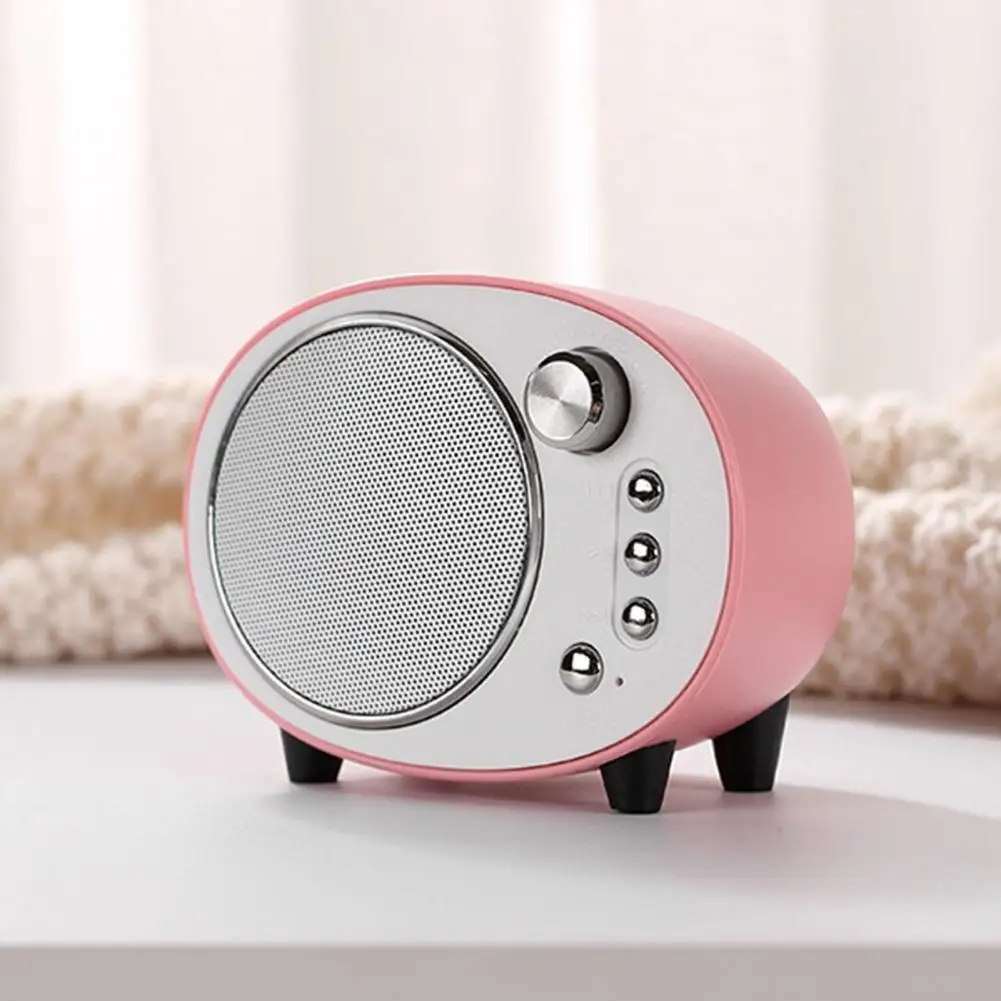 

Q7 Bluetooth Speaker Mini Subwoofer Card Portable Mobile Phone Wireless Small Portable Retro Radio Creative