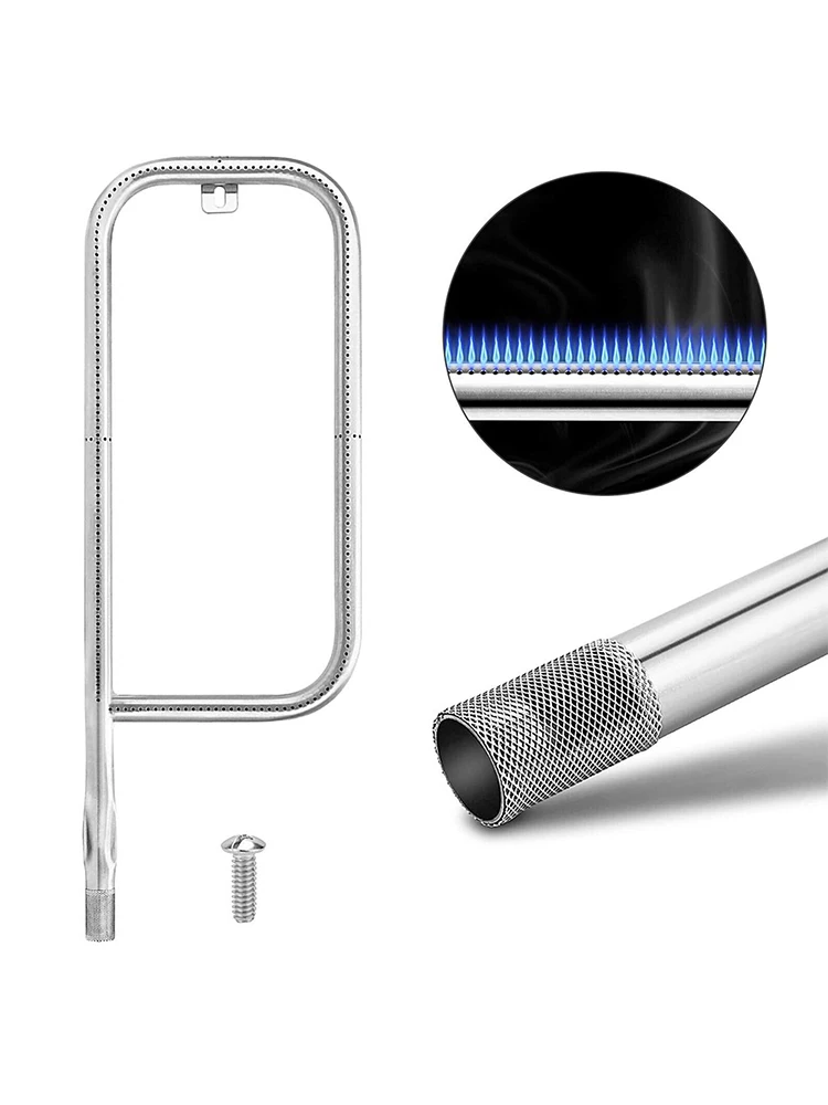 

Stainless Steel Burner With Screw Burner Access 60041 69956 41862 For Outdoor BBQ Q200 Q220 Q2000 Q2200 Barbecue Tool Parts