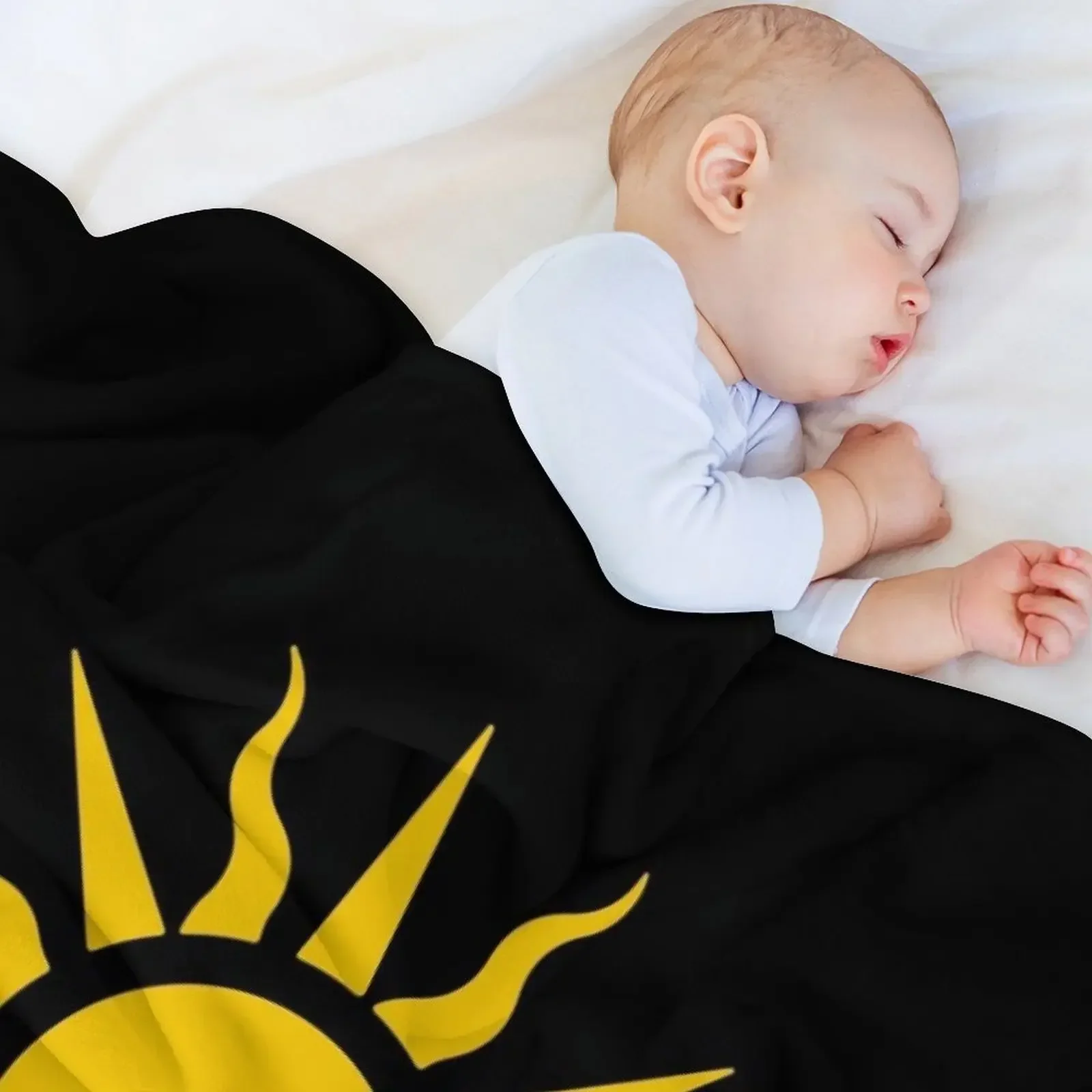 Великолепное солнце Nilfgaard (золото) плед одеяло постельное белье самые мягкие