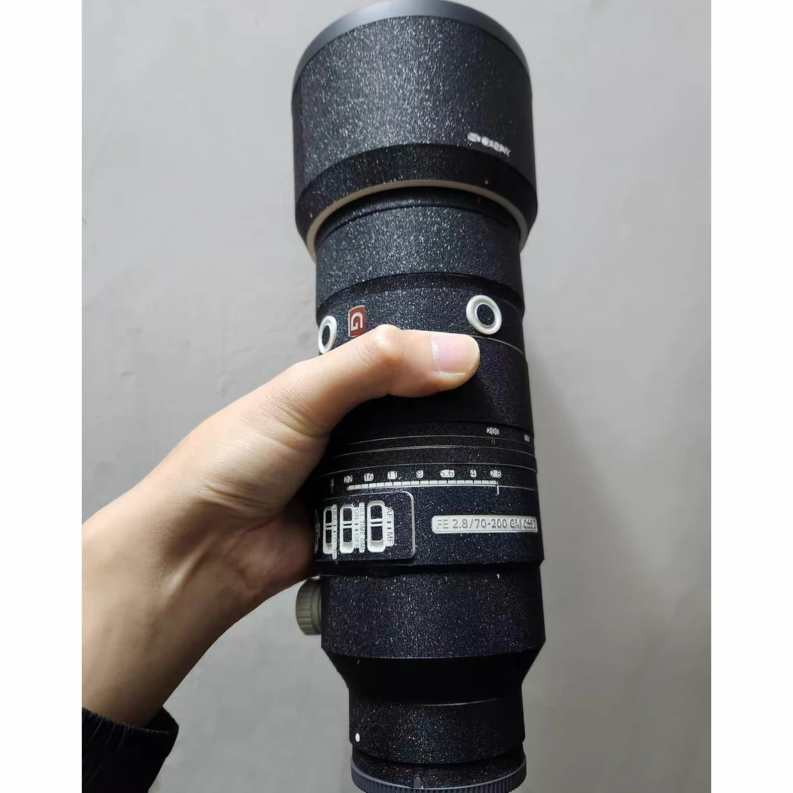 Фото Для Sony FE 70-200 мм F2.8 GM OSS II наклейка на объектив камеры виниловая пленка покрытие SEL70200GM2 70-200 2.8 FE70-200 F4 G II №2