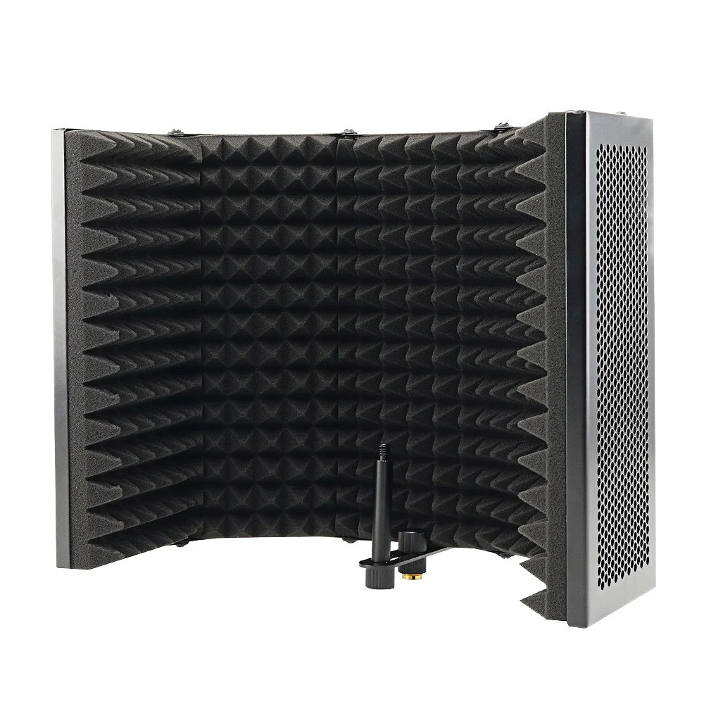 

5-панельный складной Студийный микрофон, изоляционный щит, звукопоглотитель, пенопластовая панель