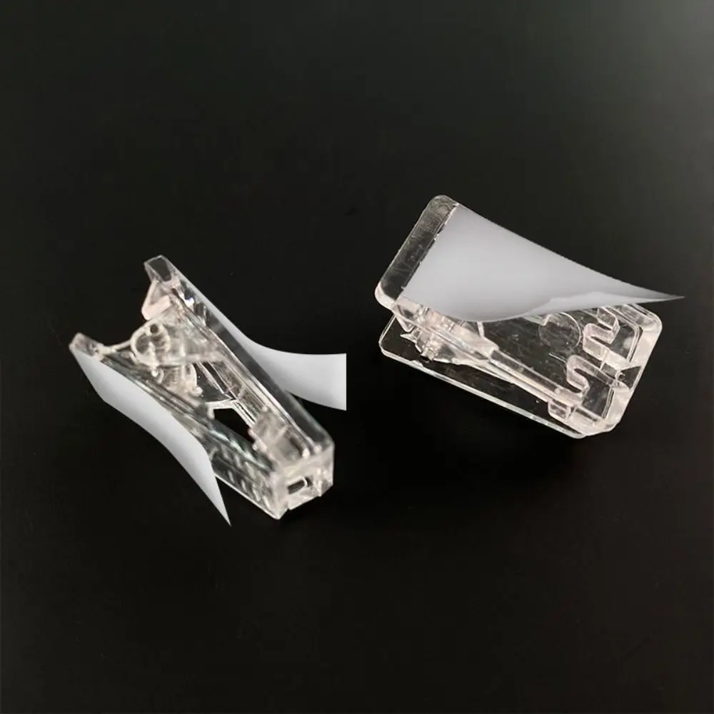 30 шт. самоклеящиеся зажимы для гобелена прозрачные акриловые липкие постер фото