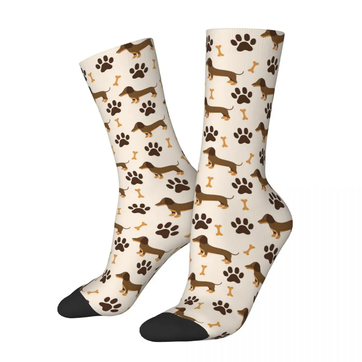 Seamless Pattern Dachshund Adult Socks,Unisex socks,men Socks women Socks