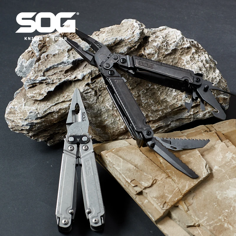 SOG 21 in 1 PowerAccess Assist Multi-Tool Folding Pliers EDC