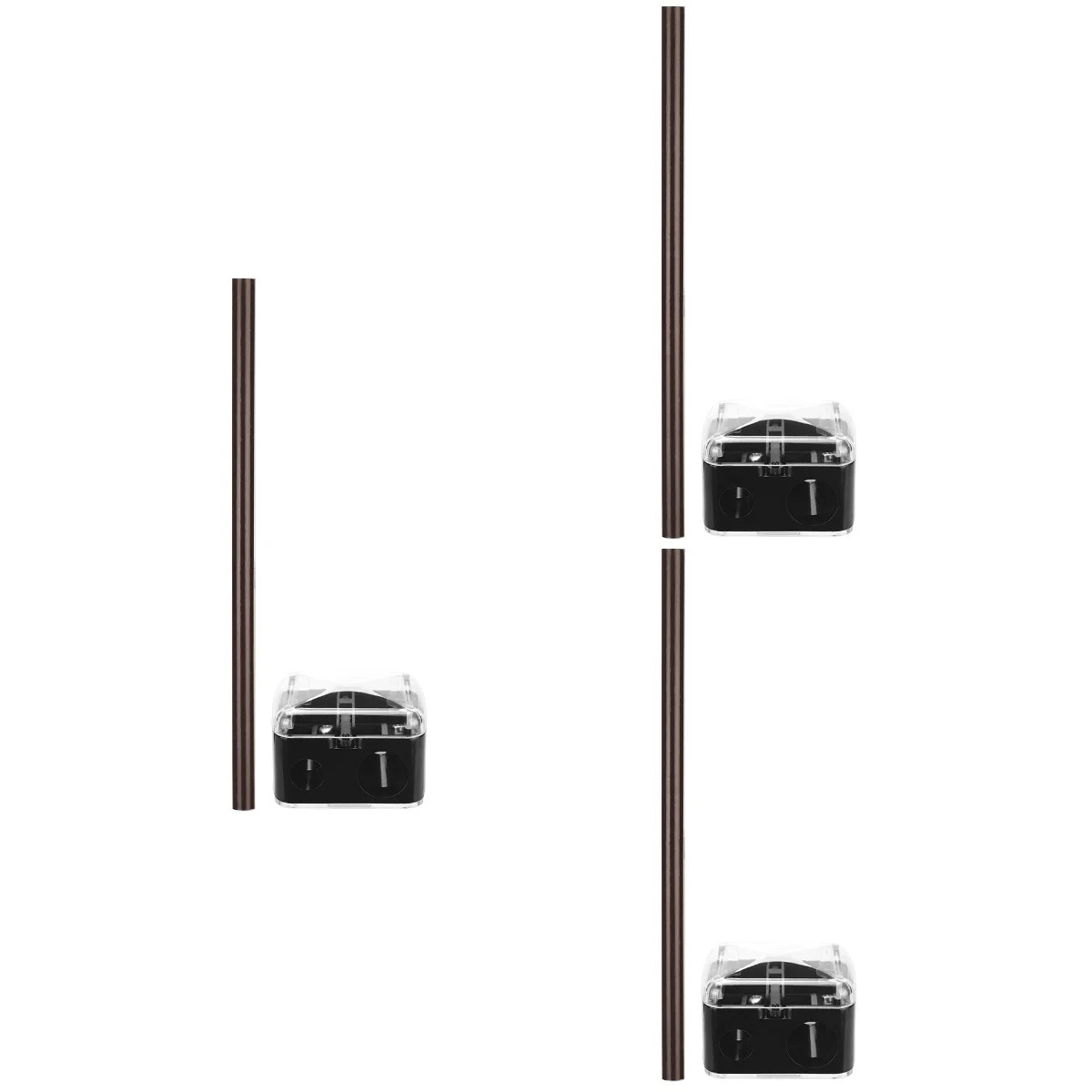 

3 Sets of With Sharpener Positioning Marker Sharpener