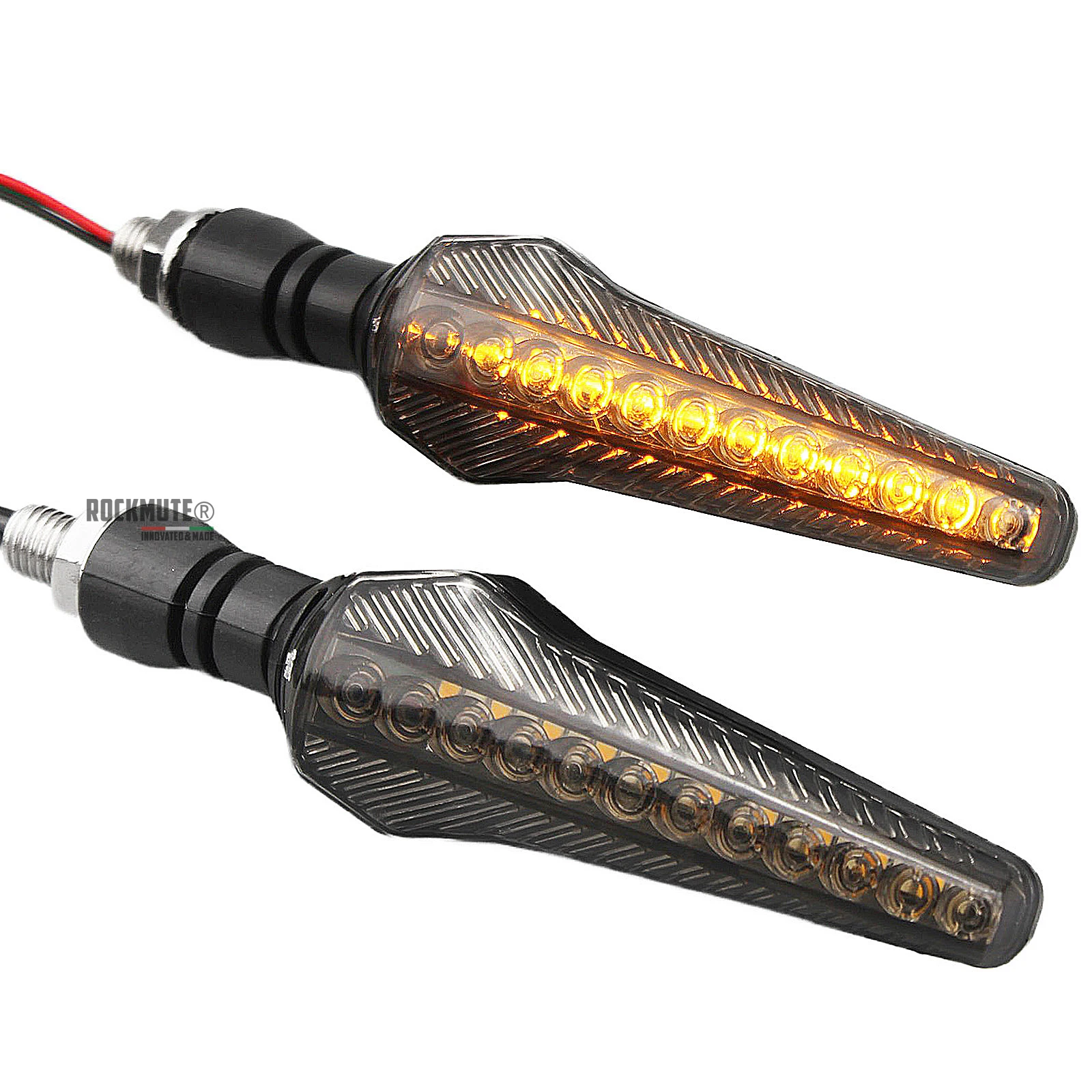 

For KTM 990 ADVANTURE SUPER DUKE SUPERMOTO R T SMT 2006-2023 Front Rear Turn Signal Indicator Blinker Light LED Sequential 22 21