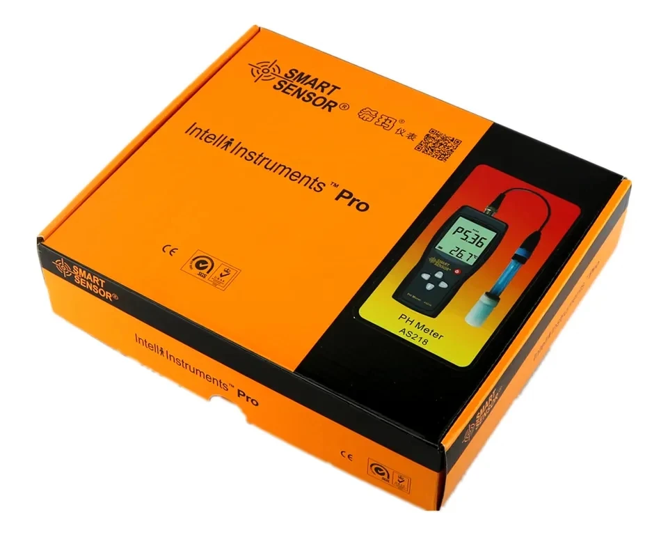 УМНЫЙ ДАТЧИК портативный pH-метр цифровой для лабораторного аквариума AS218