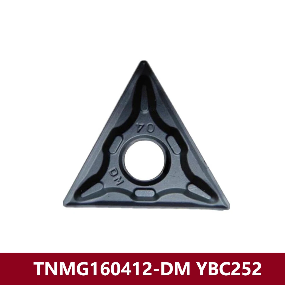 TNMG160404-DM YBC152 Оригинальный TNMG331-DM Токарный резец с ЧПУ TNMG1604 TNMG 160404 DM Твердосплавные
