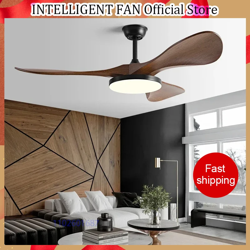 52-дюймовый потолочный вентилятор постоянного тока 35 Вт с чистым медным