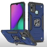 Luxury Shockproof Armor Phone Case For Infinix Smart Hot Play Note7 Lite Zero Hot Play Car Magnetic Stand Back Cover