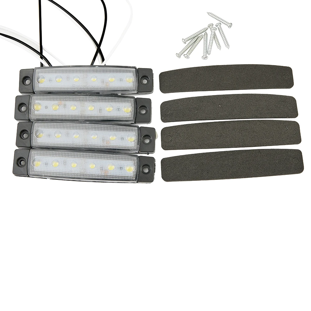 

Parts Portable Bar lights Courtesy LED Set Trailers Trucks Waterproof White 12 Volt Cool Superior illumination