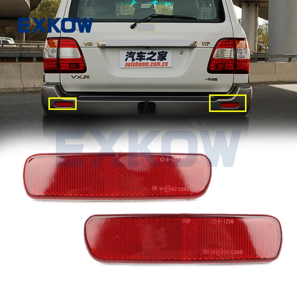 

Комплект задних противотуманных фар, отражатель для Toyota Land Cruiser 1998-2007 Land Cruiser 100 81910-60110 81920-60050