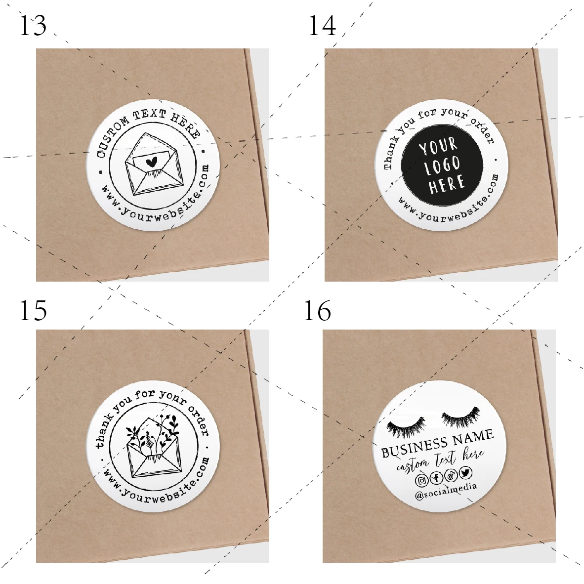 Рисунок 2 - персонализированные наклейки на заказ