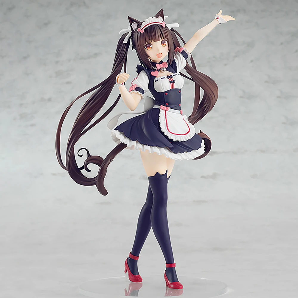 Фото 100% оригинал в наличии Good Smile Company Pop Up Parade Nekopara Chocola аниме фигурка гаражный комплект подарок на день рождения №2