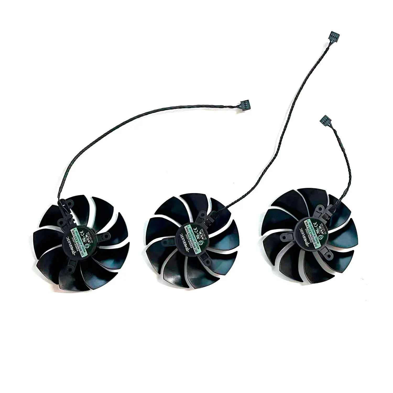 Фото Вентилятор для видеокарт EVGA RTX 2070, 2080, 2080 Ti FTW3 Ultra, 2070 Super, RTX2080 (4-контактный, PLD09220S12H) №3