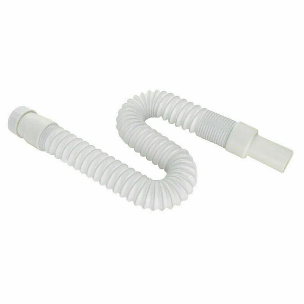 

Trap Connector Kitchen Syphon Flexible Free Telescopic Good Toughness Hand Tighten To Install It High Strength