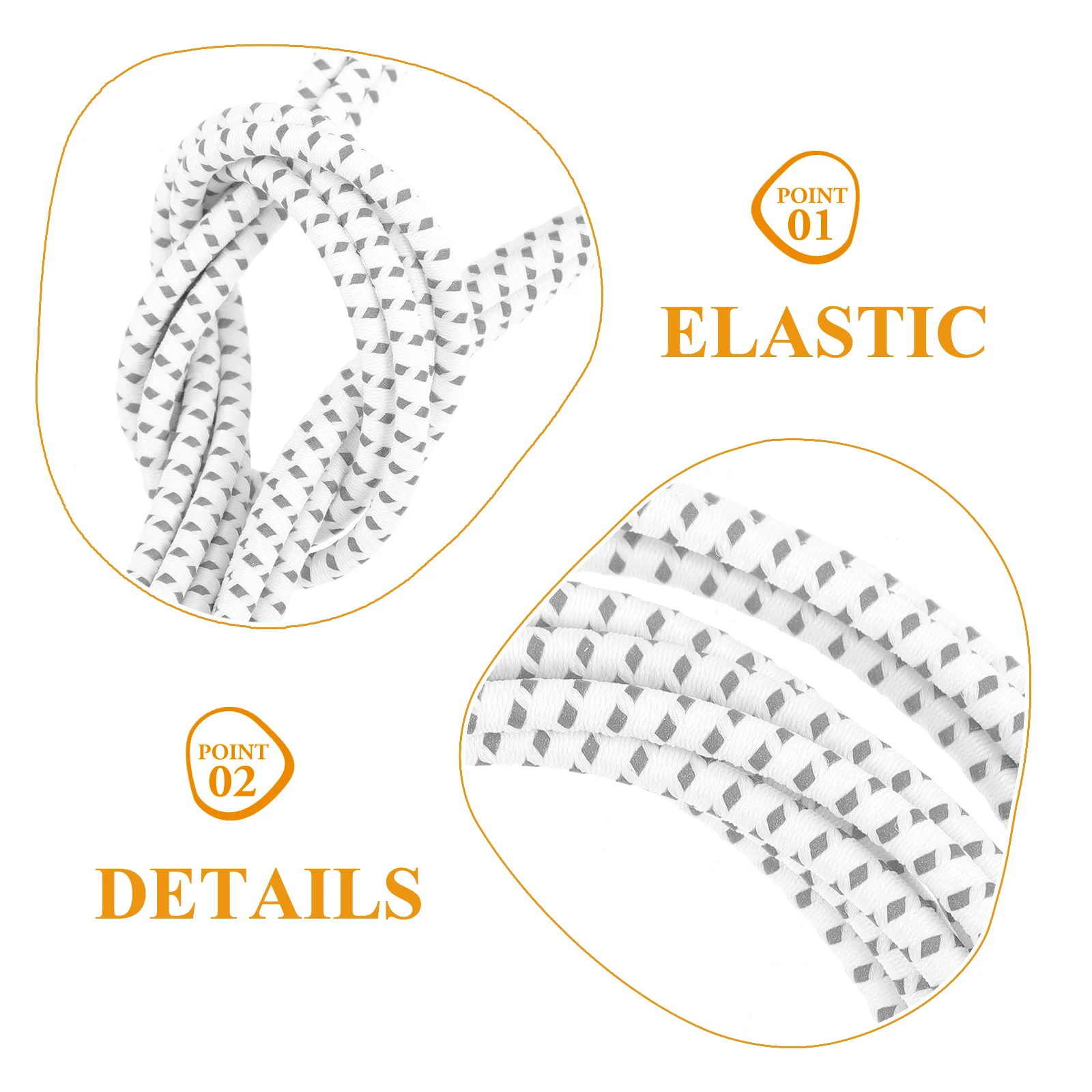 Спортивные шнурки на открытом воздухе сменные светоотражающие не свободные для