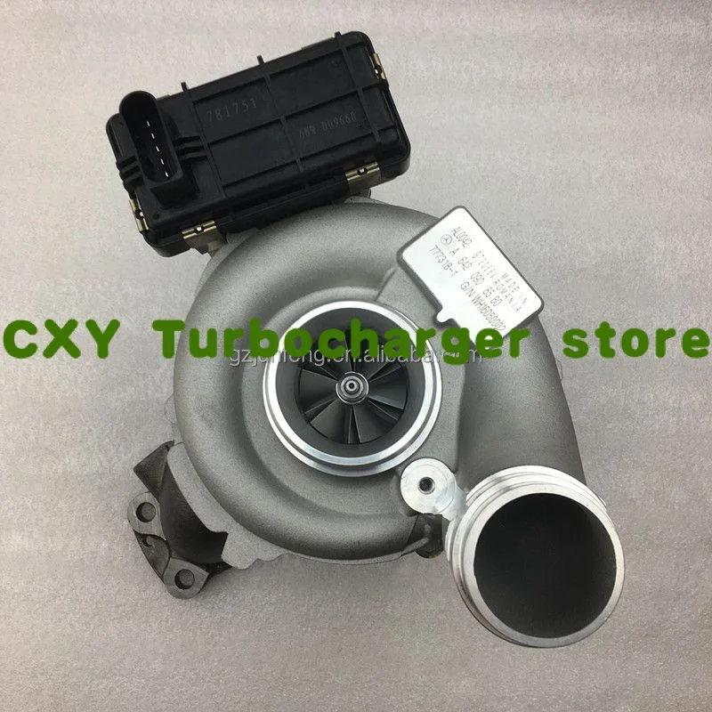 

V6 Cylinders Diesel Engine parts GTA2052GVK Turbo 757608-5001S turbocharger for Mercedes Benz ML280 CDI, ML320 CDI OM642 Engine