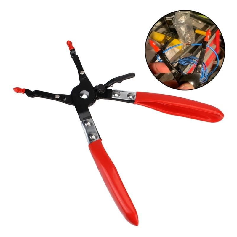 

Universal Car Vehicle Soldering Aid Pliers Hold 2 Wires Innovative Car Repair Tool Garage Tools Wire Welding Clamp R2LC