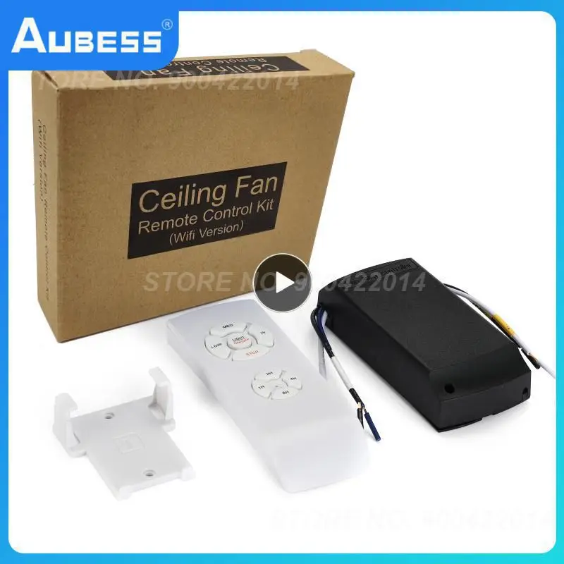 

Ceiling Fan Lamp Tuya Wifi Smart Adjust Speed Remote Control Switch Remote Controller Kit Diy Ceiling Fan Controller Light