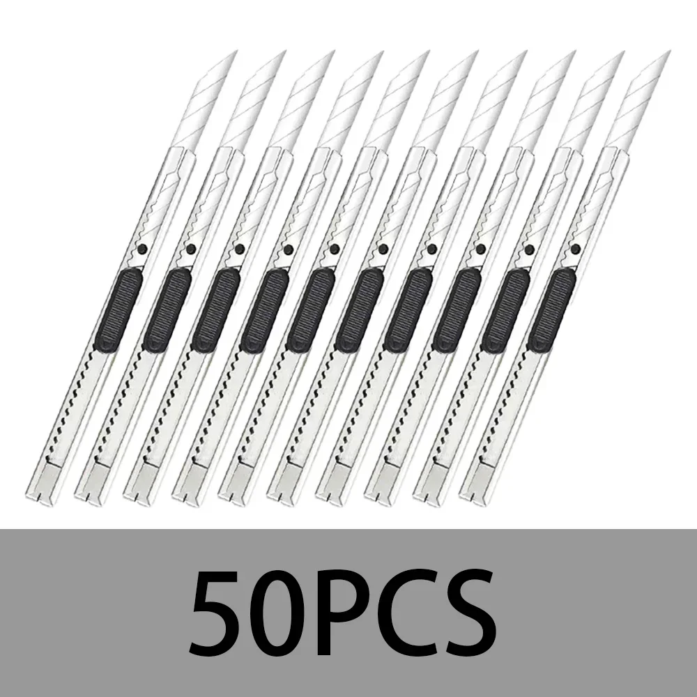 

100 шт., набор инструментов для тонировки автомобиля, виниловый универсальный нож, резак, шпатель, инструмент для обертывания, скребок для тонировки оконной пленки для автомобильных аксессуаров