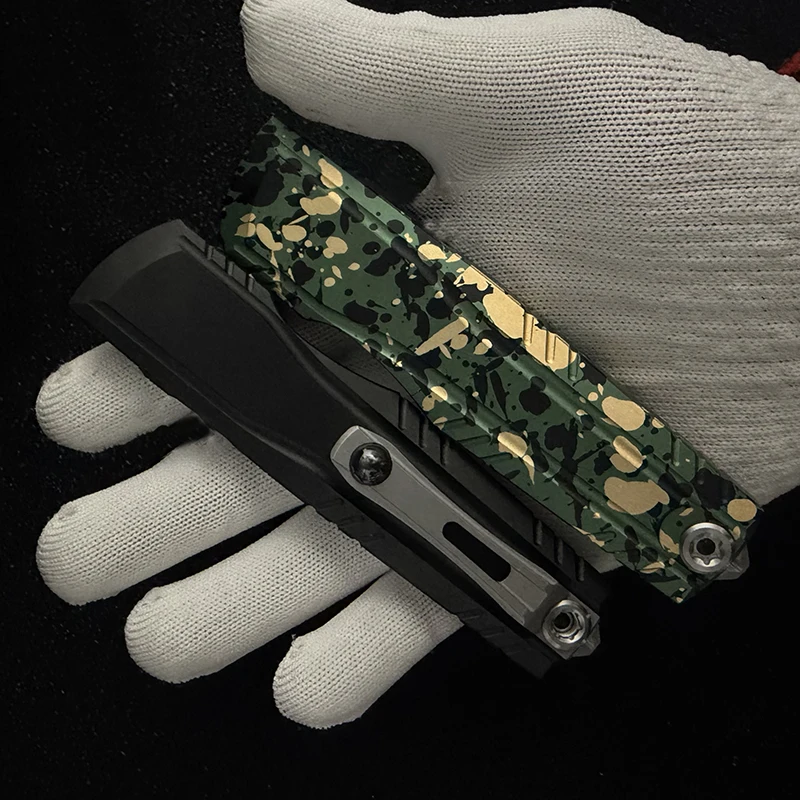 Фото Микро-EDC-нож серии UT Ultratech из стали D2 с алюминиевой рукояткой, высокой твердости, многофункциональный, портативный инструмент EDC. №3