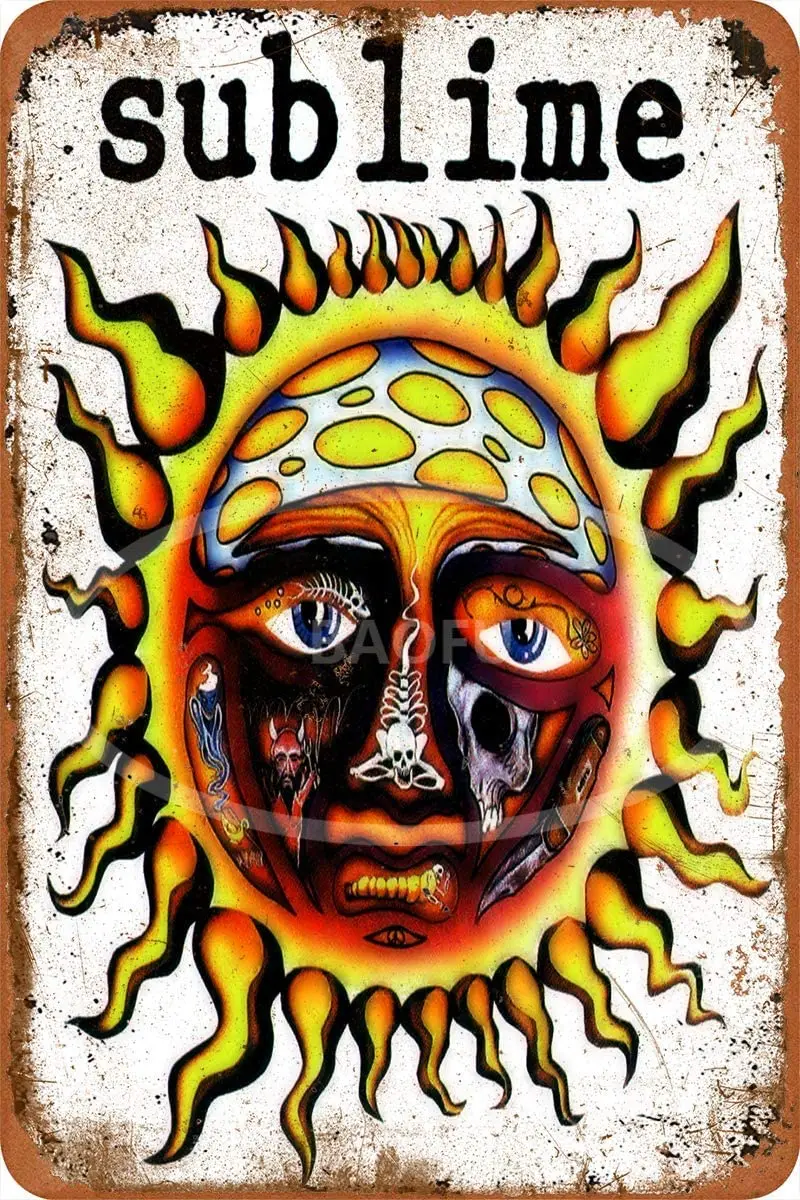 

Noble Iron Painting Wall Poster Metal Vintage Band Tin Sign Retro Garage Plaque Decor Living Room Garden Bedroom wall decor