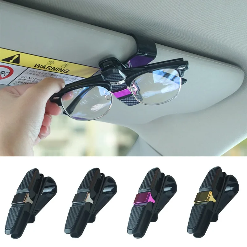 

Card Holder Eyeglasses Accessories Car Accessories Interior Car Glasses Case Auto Sun Visor Glasses Holder Sunglasses Clip