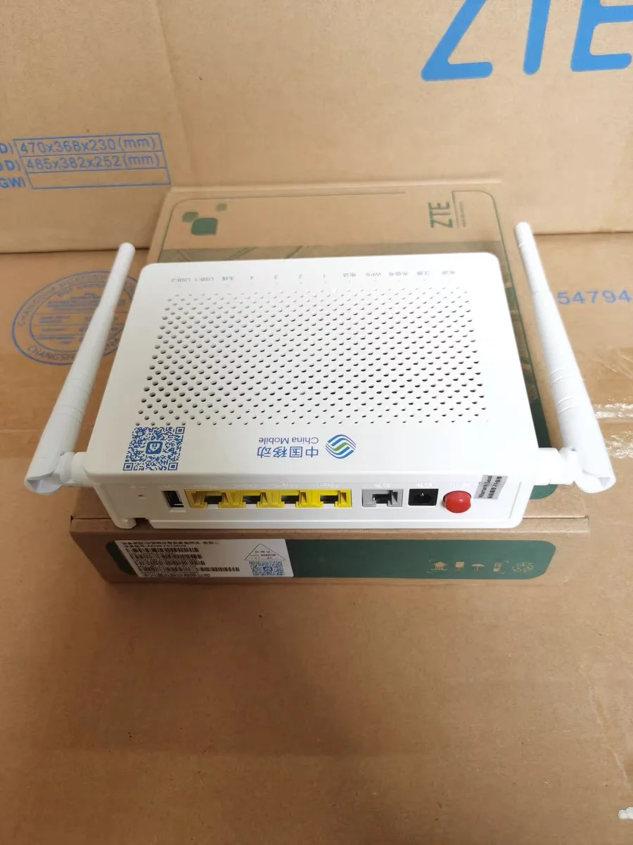 F673AV9a F673AV9 4GE 2 4G и 5G двухдиапазонный WIFI оптоволокно GPON ONU FTTH подержанная английская