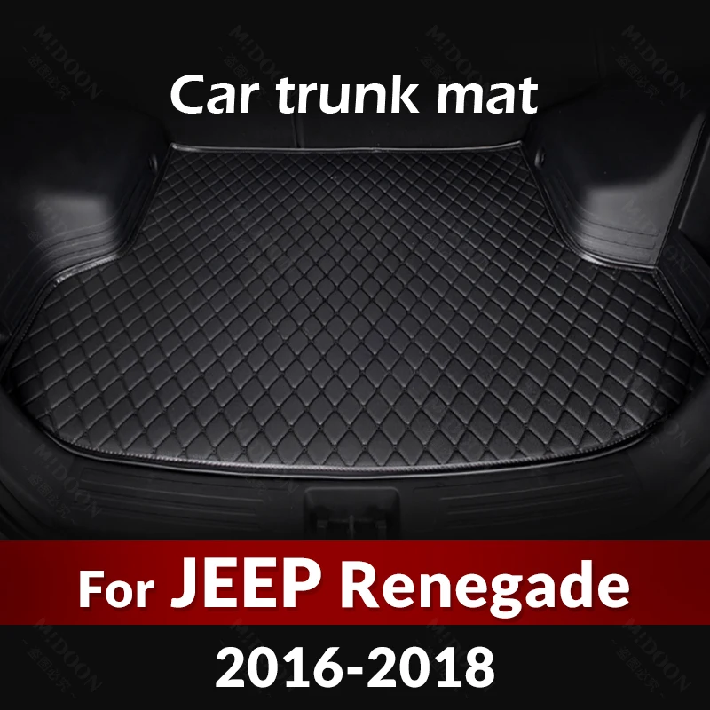 

Коврик для багажника автомобиля для JEEP Renegade 2016 2017 2018, аксессуары для автомобиля на заказ, украшение интерьера автомобиля