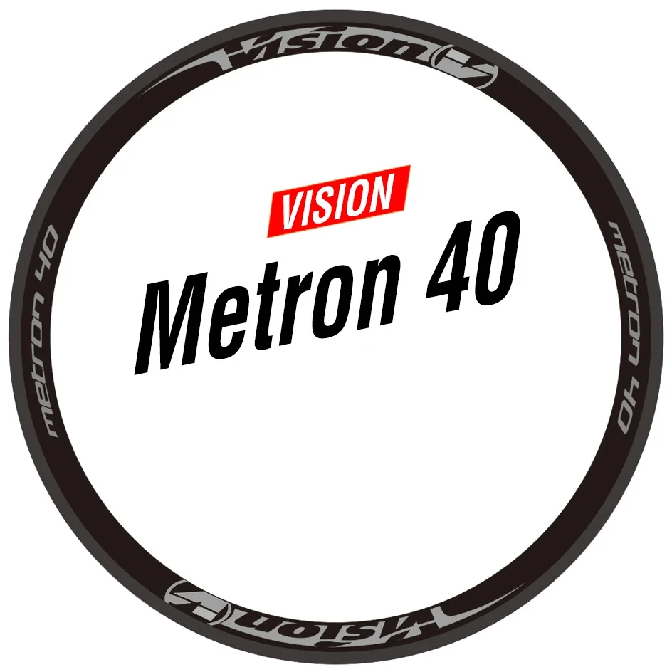

VISION METRON 40 набор колес 40 мм обод Стикеры для велосипеда наклейки